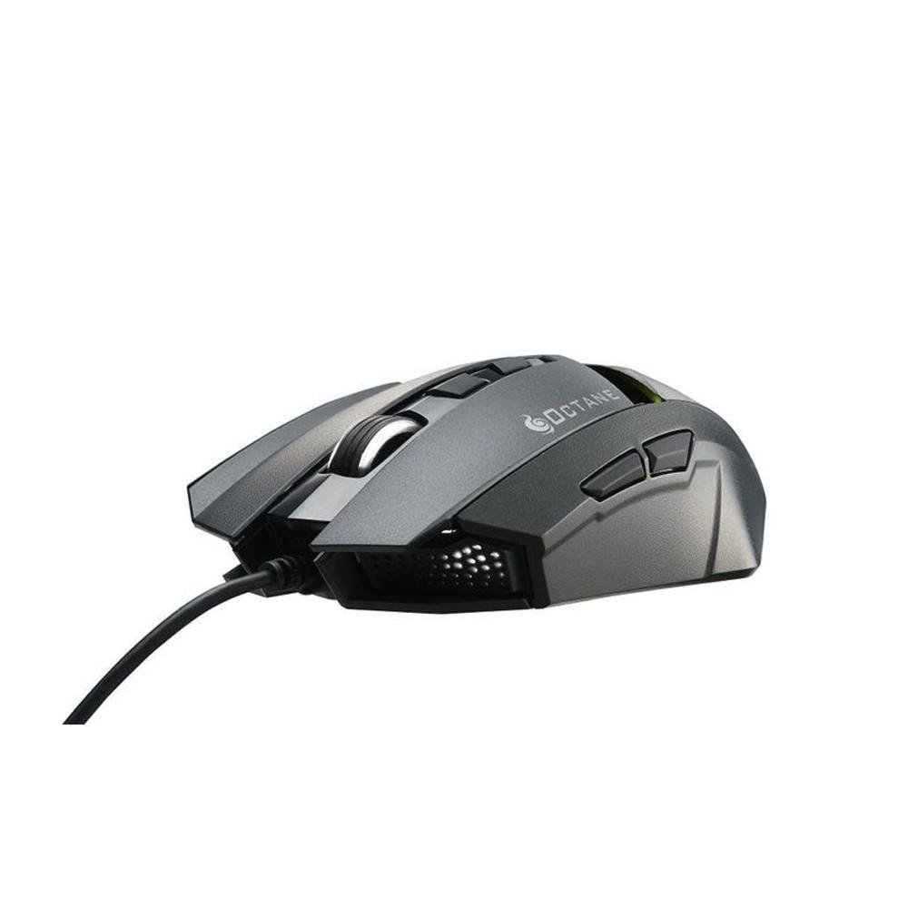 Teclado e Mouse Gamer CoolerMaster 3500DPI Octane Com Led 7 Cores SGB-3020-KKMF1-BR