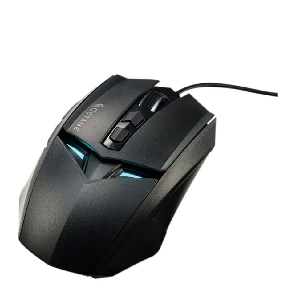 Teclado e Mouse Gamer CoolerMaster 3500DPI Octane Com Led 7 Cores SGB-3020-KKMF1-BR