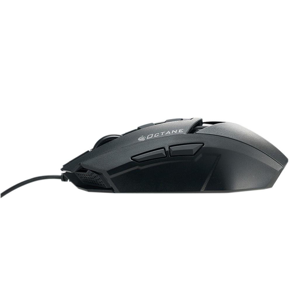 Teclado e Mouse Gamer CoolerMaster 3500DPI Octane Com Led 7 Cores SGB-3020-KKMF1-BR