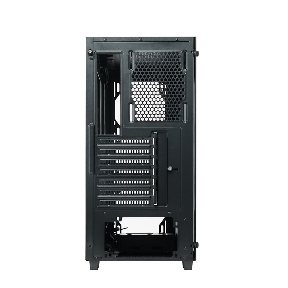Imagem 8 de 8 do produto Gabinete Gamer Husky Dome 100, Mid Tower, ATX, Lateral e Frontal em Vidro, Sem FANs, Preto - HGN100PT
