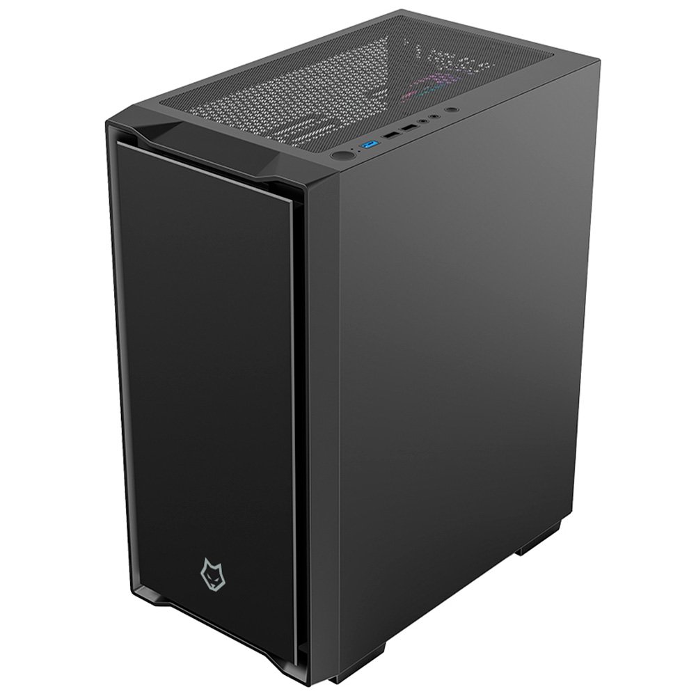 Imagem 7 de 10 do produto Gabinete Gamer Husky Dome 110, Mid Tower, ATX, Lateral em Vidro, Sem FANs, Preto - HGN110PT