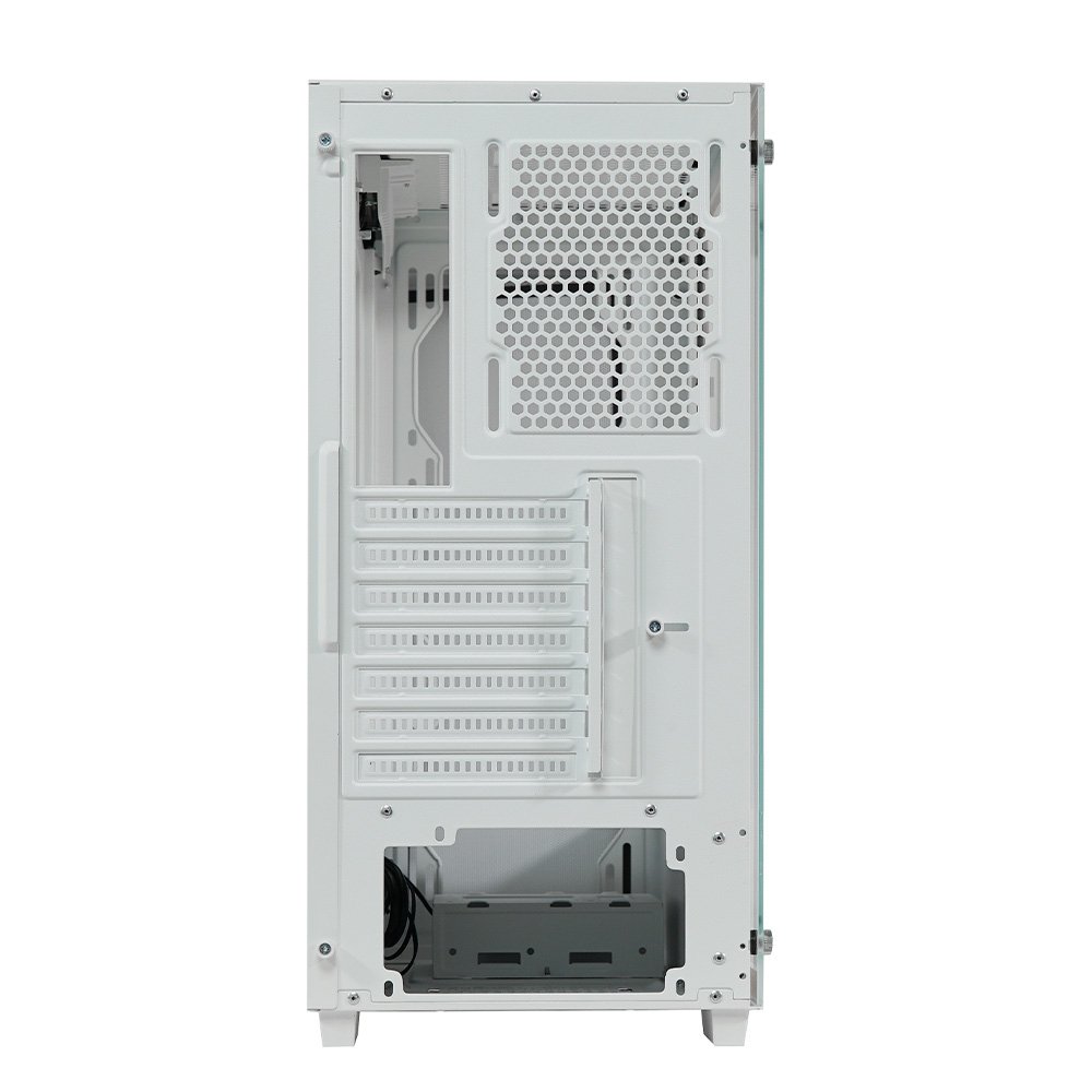 Gabinete Gamer Husky Dome 110, Mid Tower, ATX, Lateral em Vidro, Sem FANs, Branco - HGN110BR - view 9