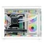 Gabinete Gamer Husky Dome 210, Mini Tower, M-ATX, Lateral e Frontal em Vidro, Sem FANs, Branco - HGN210BR