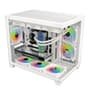 Gabinete Gamer Husky Dome 210, Mini Tower, M-ATX, Lateral e Frontal em Vidro, Sem FANs, Branco - HGN210BR