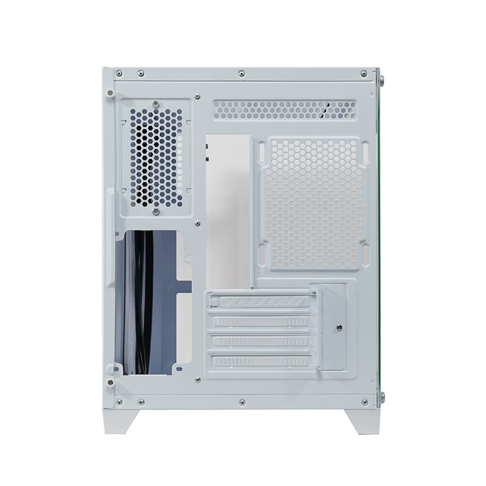 Gabinete Gamer Balão.info Dome 210, Mini Tower, M-ATX, Lateral e Frontal em Vidro, Sem FANs, Branco - HGN210BR - view 9