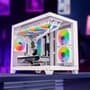 Gabinete Gamer Husky Dome 210, Mini Tower, M-ATX, Lateral e Frontal em Vidro, Sem FANs, Branco - HGN210BR