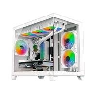 Gabinete Gamer Husky Dome 210, Mini Tower, M-ATX, Lateral e Frontal em Vidro, Branco - HGN... Gabinete Gamer Husky Dome 210, Mini Tower, M-ATX, Lateral e Frontal em Vidro, Branco - HGN...