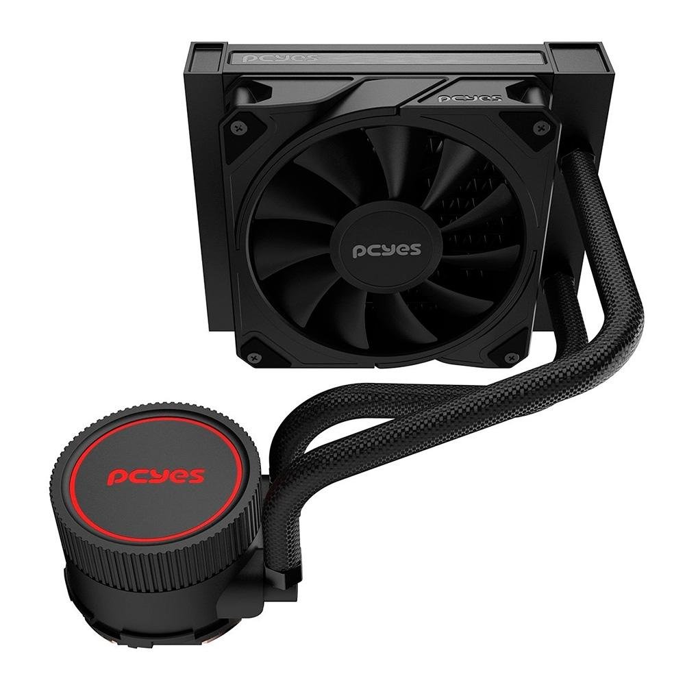 Imagem 2 de 6 do produto Water Cooler PCYes Sangue Frio 3, 120mm, AMD/Intel, Preto - WCSF3120BR