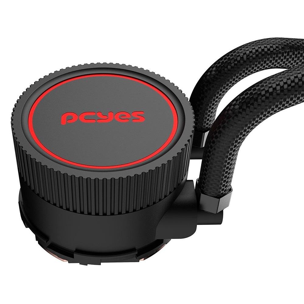 Imagem 6 de 6 do produto Water Cooler PCYes Sangue Frio 3, 120mm, AMD/Intel, Preto - WCSF3120BR