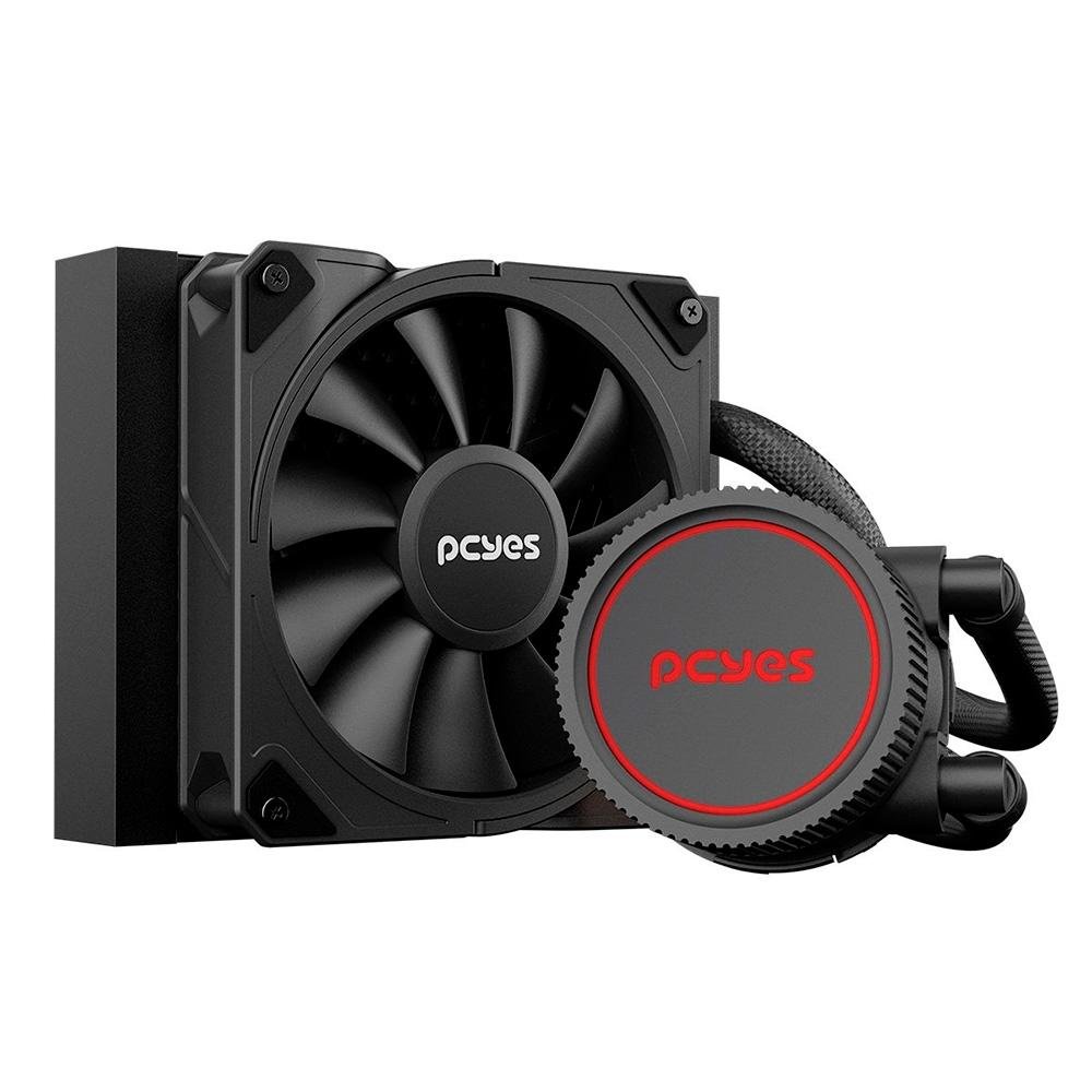Imagem 3 de 6 do produto Water Cooler PCYes Sangue Frio 3, 120mm, AMD/Intel, Preto - WCSF3120BR