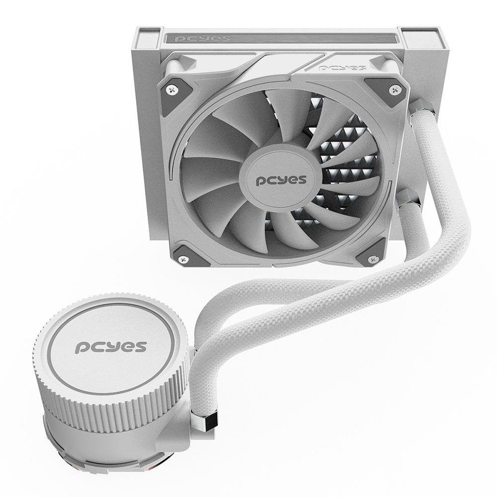 Imagem 2 de 7 do produto Water Cooler PCYes Sangue Frio 3, 120mm, AMD/Intel, Branco - WCSF3120WGBR