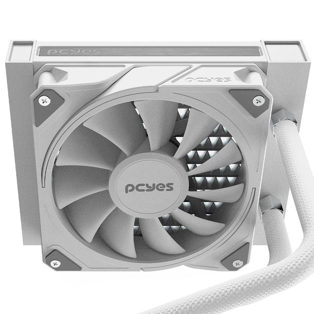 Imagem 4 de 7 do produto Water Cooler PCYes Sangue Frio 3, 120mm, AMD/Intel, Branco - WCSF3120WGBR