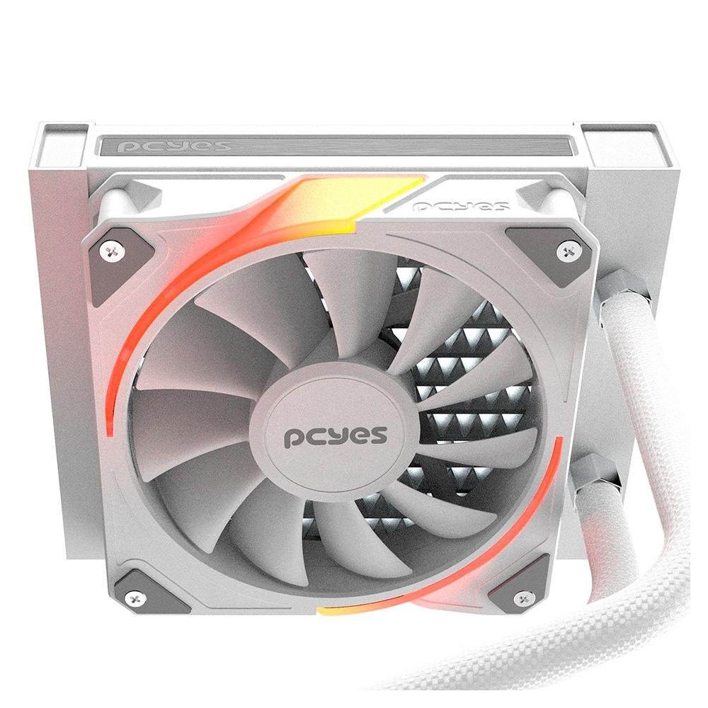Imagem 5 de 5 do produto Water Cooler PCYes Sangue Frio 3, ARGB, 120mm, AMD/Intel, Branco - ARGBSF3120WGBR