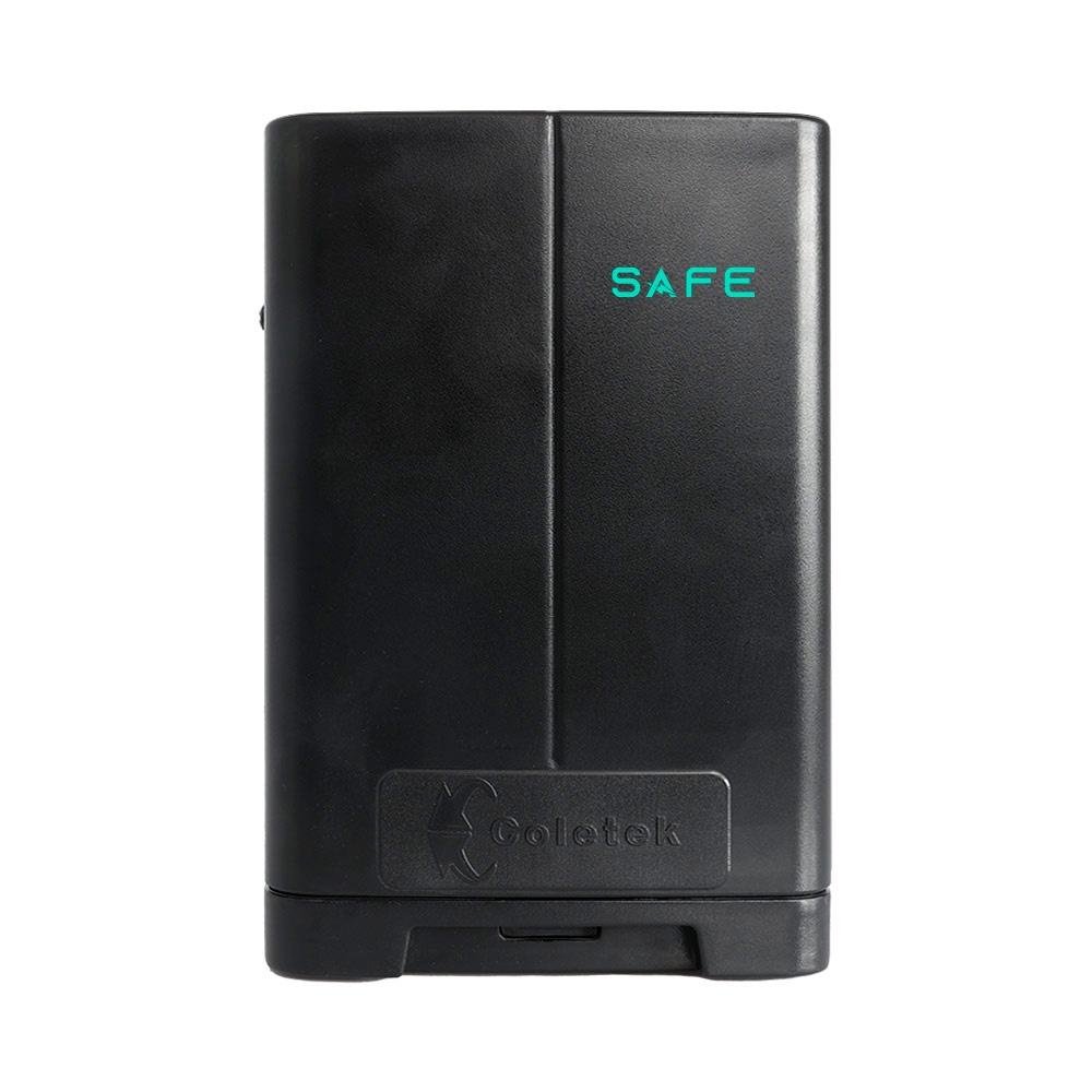 Nobreak Coletek UPS SAFE 1400VA, AUT, 2 Baterias, 8 Tomadas, Preto - SAFE1400-USB