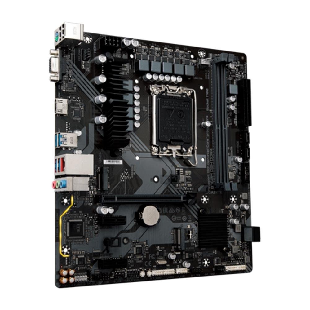 Placa-Mãe Gigabyte B760M D2H Rev.1.0, Intel LGA1700, Micro ATX, DDR4, Preto - B760M D2H - view 4