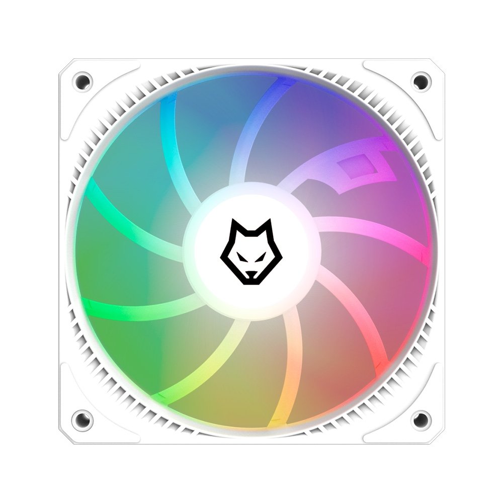 Imagem 5 de 6 do produto Ventoinha Husky Arctic Breeze, 120mm, ARGB, Branco - HCF300BR