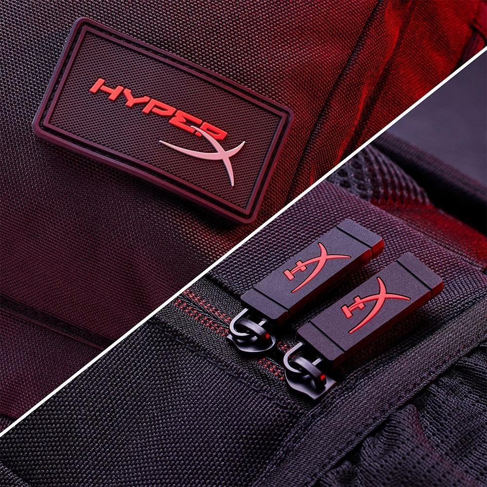 Imagem 6 de 6 do produto Mochila HyperX Delta, Até 16", Poliester, Preto - 8C524AA