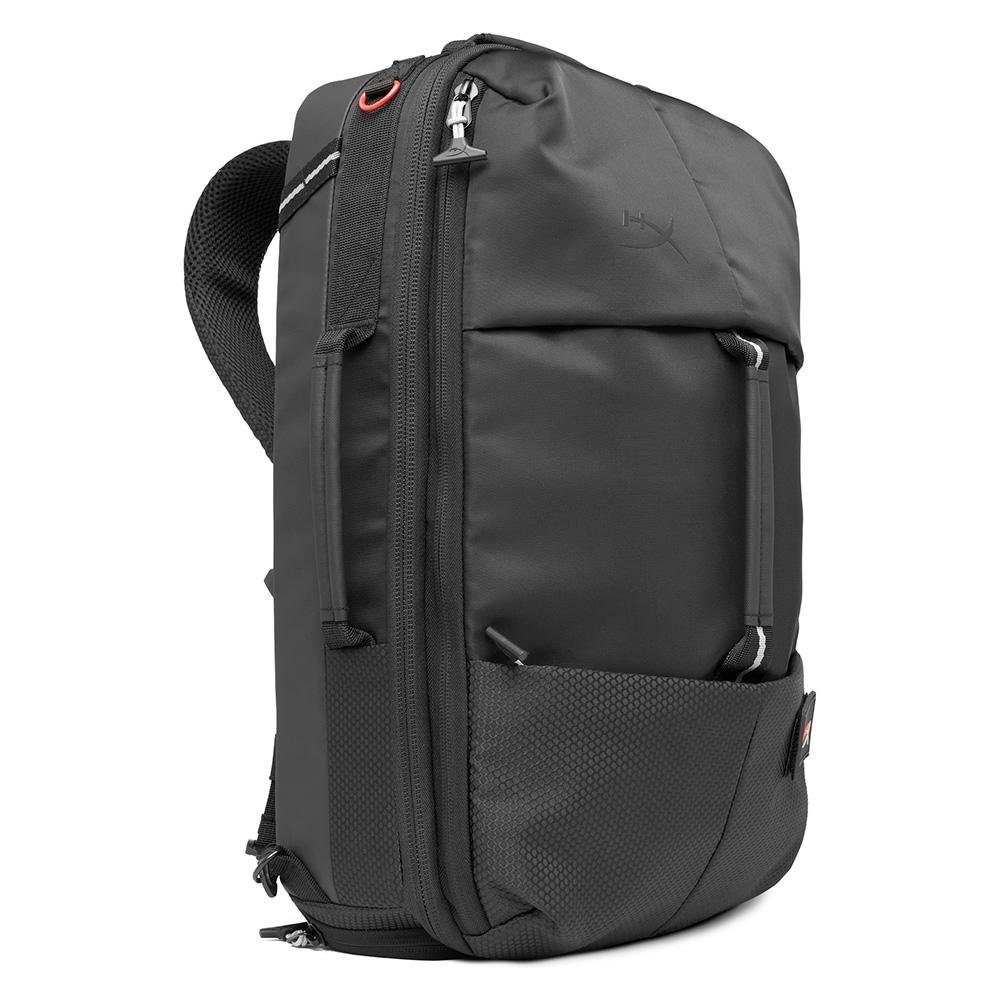 Imagem 6 de 8 do produto Mochila HyperX Knight, Até 16", Expansível, Poliester, Preto - 8C525AA