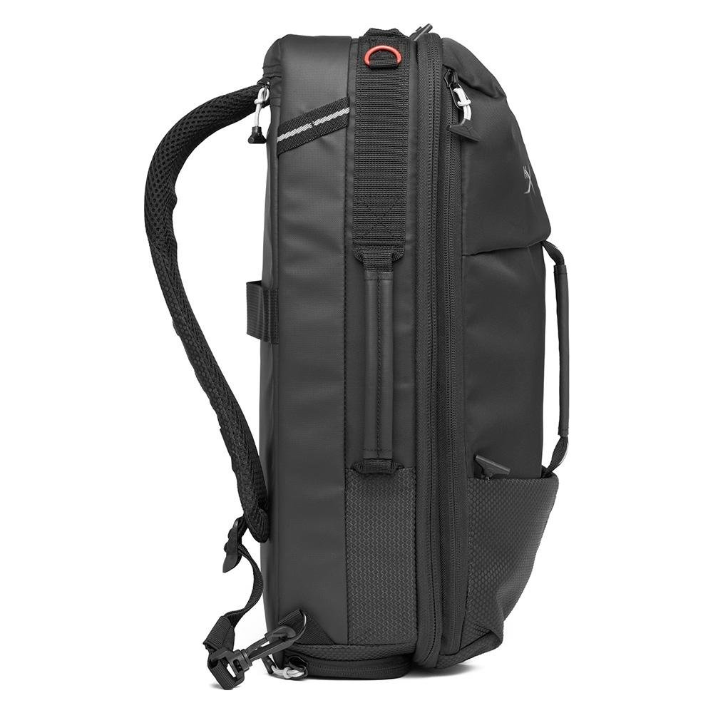 Imagem 7 de 8 do produto Mochila HyperX Knight, Até 16", Expansível, Poliester, Preto - 8C525AA