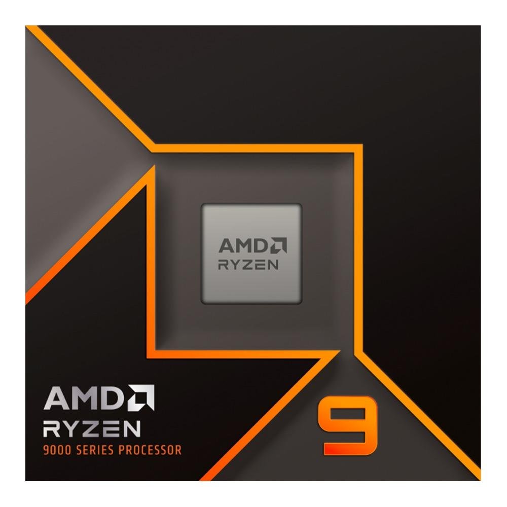 CPU AMD Ryzen 9 9950x3D Processador AMD Ryzen 9 9950X 4.3GHz até 5.7GHz Turbo 16 Cores 32