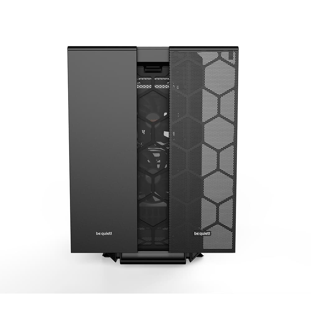 Imagem 2 de 11 do produto Gabinete Gamer Be quiet! Silent Base 802, Full Tower, E-ATX, Lateral em vidro temperado, Com 3 Ventoinhas, Preto - BGW39