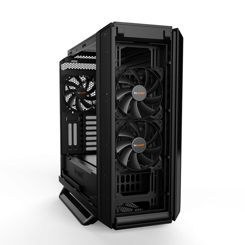 Imagem 3 de 11 do produto Gabinete Gamer Be quiet! Silent Base 802, Full Tower, E-ATX, Lateral em vidro temperado, Com 3 Ventoinhas, Preto - BGW39
