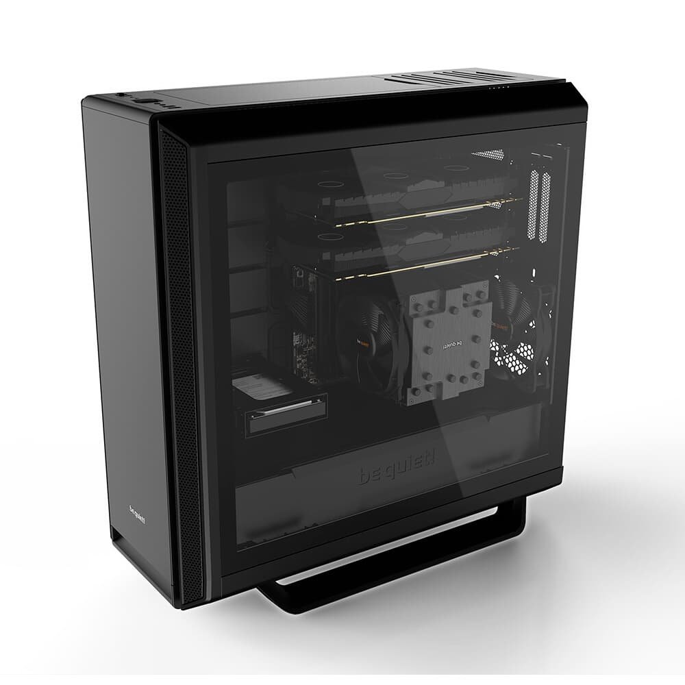 Imagem 4 de 11 do produto Gabinete Gamer Be quiet! Silent Base 802, Full Tower, E-ATX, Lateral em vidro temperado, Com 3 Ventoinhas, Preto - BGW39