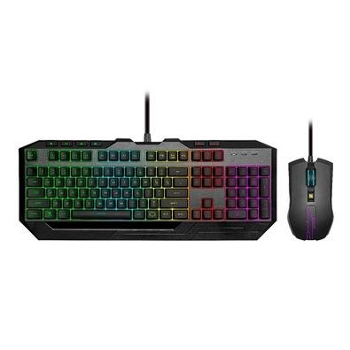Kit Teclado e Mouse Gamer Cooler Master Devastador 3, RGB, 4800 DPI, ABNT2 - SGB-3000-KKMF4-BR
