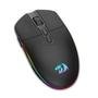 Mouse Gamer Sem Fio Redragon Invader Pro, RGB, 10000 DPI, 8 Botões, Wireless, Preto - M719RGB-PRO
