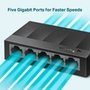 Switch 5 Portas TP-Link 10/1000 Mbps - TL-SG105