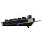Teclado Mecânico Gamer HyperX Alloy Rise GKBD 75, RGB, Switch linear, Layout 75%, anti-ghosting, Preto - 7G7A4AA