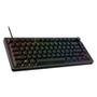 Teclado Mecânico Gamer HyperX Alloy Rise GKBD 75, RGB, Switch linear, Layout 75%, anti-ghosting, Preto - 7G7A4AA