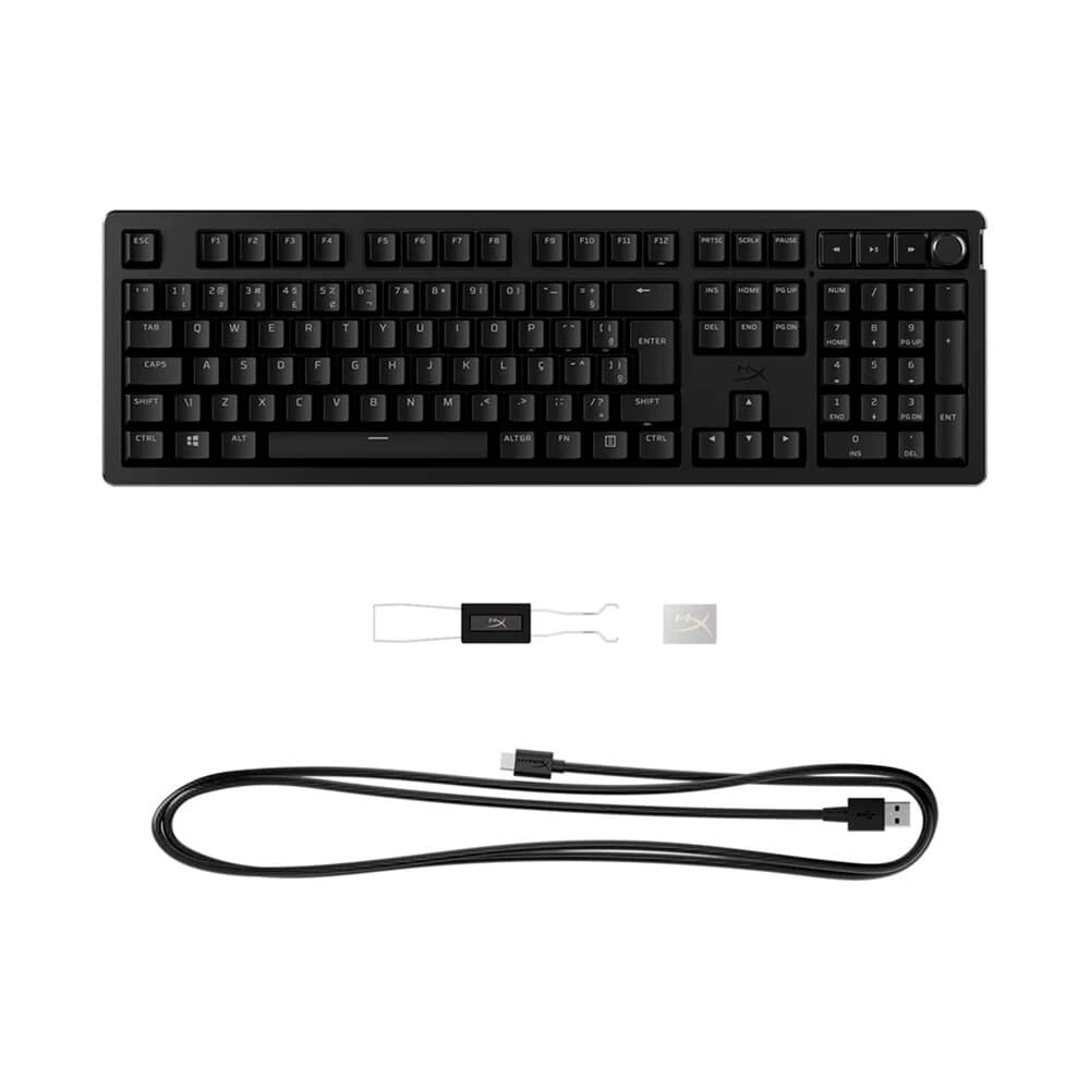 Teclado Mecânico Gamer ( Balão.info) Alloy Rise GKBD, RGB, Switches linear, Anti-Ghosting, Preto - 7G7A3AA - foto 2