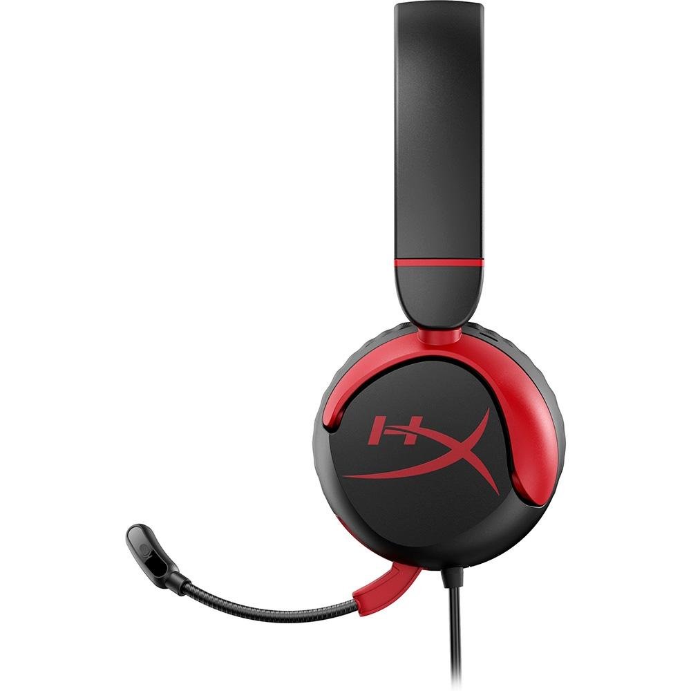 Headset Gamer Infantil HyperX Cloud Mini, Com Fio e Limitador de Volume, USB-C, Preto - 7G8F4AA Headset Gamer Infantil HyperX Cloud Mini, Com Fio e Limitador de Volume, USB-C, Preto - 7G8F4AA