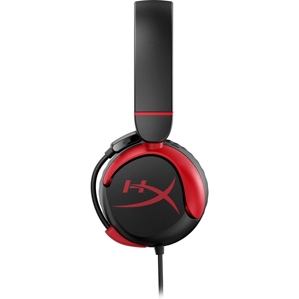 Headset Gamer Infantil HyperX Cloud Mini, Com Fio e Limitador de Volume, USB-C, Preto - 7G8F4AA Headset Gamer Infantil HyperX Cloud Mini, Com Fio e Limitador de Volume, USB-C, Preto - 7G8F4AA