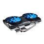 Cooler Universal DeepCool V2000 VGA 2x80mm Alúminio DP-VCH2-V2000