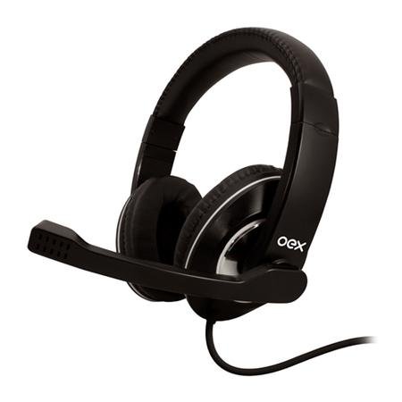 Oex Headset Prime USB com Microfone HS-201 Preto