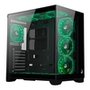 Gabinete Gamer Rise Mode Galaxy Glass Standard V2, Mid Tower, ATX, Lateral e Frontal em Vidro Temperado, Com 10 Ventoinhas, Preto - RM-GA-GGSB2-ARGB