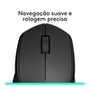 Mouse sem fio Logitech M280 com Conexão USB e Pilha Inclusa, Preto - 910-004284