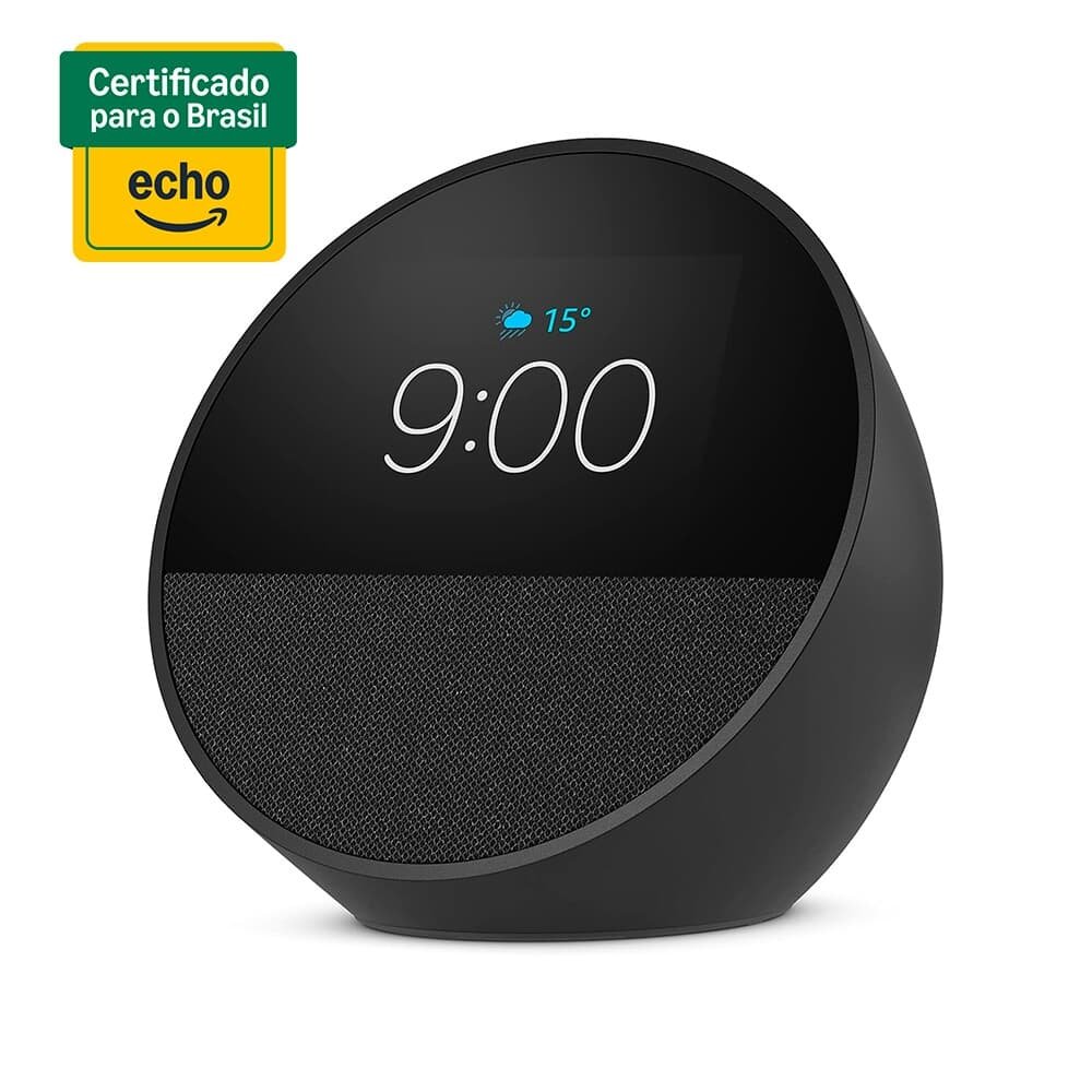 Echo Spot ホワイト Echo Spot com Alexa (Geração mais recente) | Despertador