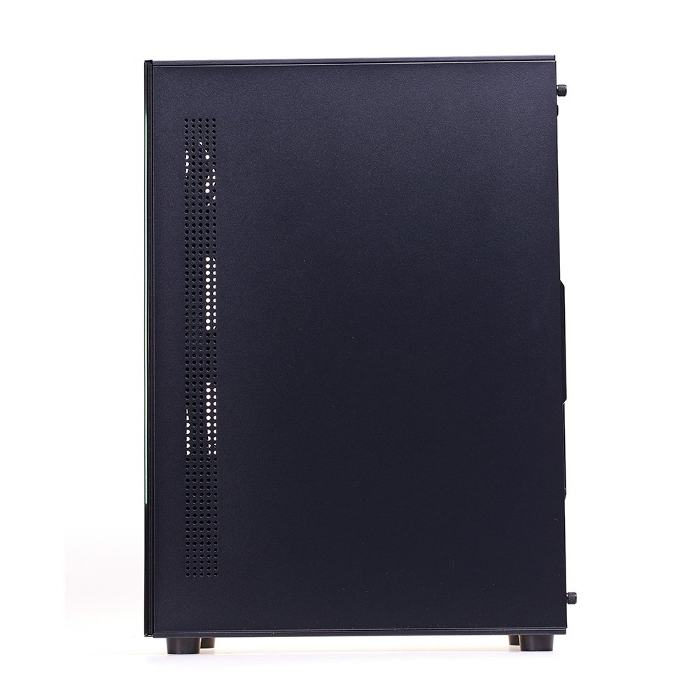 Imagem 14 de 18 do produto Gabinete Gamer Liketec Heydar Dark, Mid Tower, ATX, Lateral e Frontal em Vidro Temperado, Sem Fan ,Preto - LC-CB-HEYDAR-2084