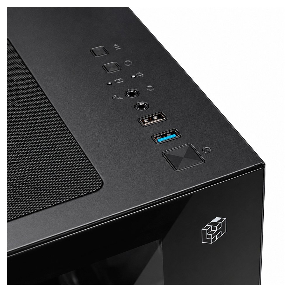 Gabinete Gamer Liketec Mad Rock, Mini Tower, M-ATX, Lateral e Frontal em Vidro Temperado, Sem Fans, Preto - LC-CB3X2-MADROCK-2077 - view 11