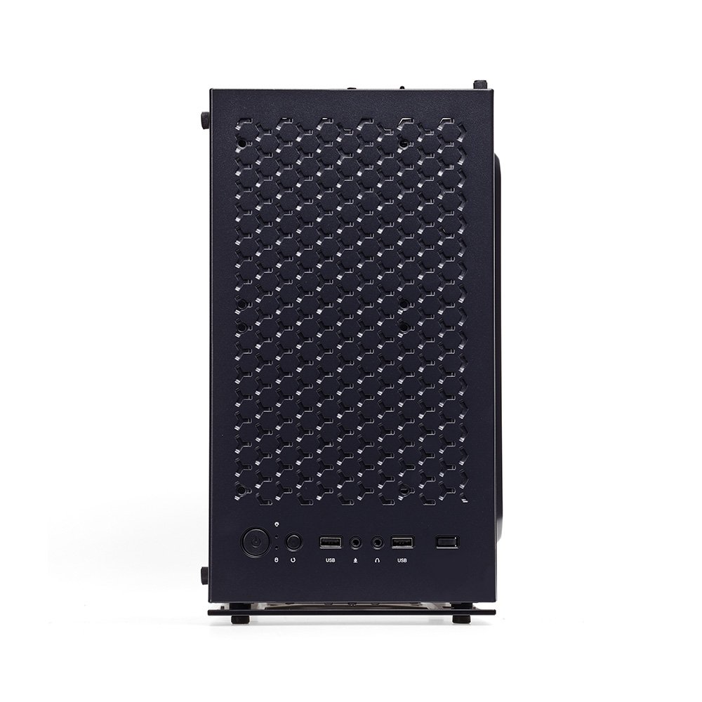 Gabinete Gamer Liketec Matrix V2, Mid Tower, Rainbow, ATX, Lateral e Frontal em Vidro Temperado, 3 Ventoinhas, Preto - MATRIX V2 - view 12
