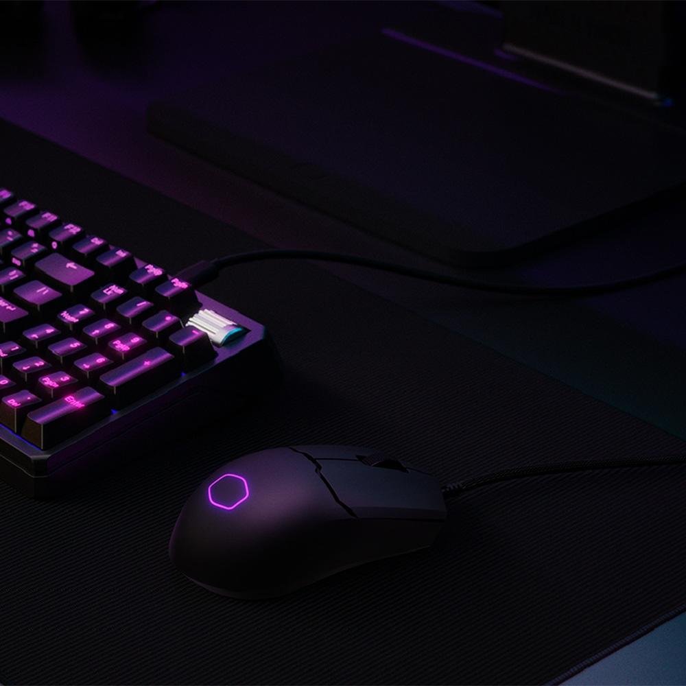 Mouse Gamer ( Balão.info) MM712, RGB, 26000DPI, 6 Botões, USB, Preto Fosco - MM-712-( Balão.info - foto 3