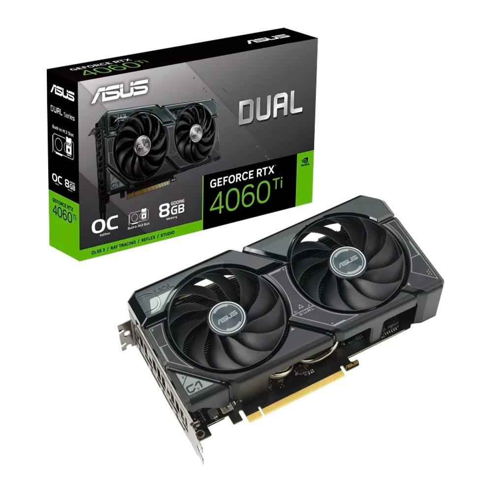 A*t様 RTX4060Ti 8GB 半完成ゲーミングPC CPU メモリ SS Placa de Vídeo RTX 4060 TI Dual O8G | KaBuM!