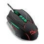 Mouse Gamer Multilaser Metal War 8 Botões 2500dpi USB com LED MO218