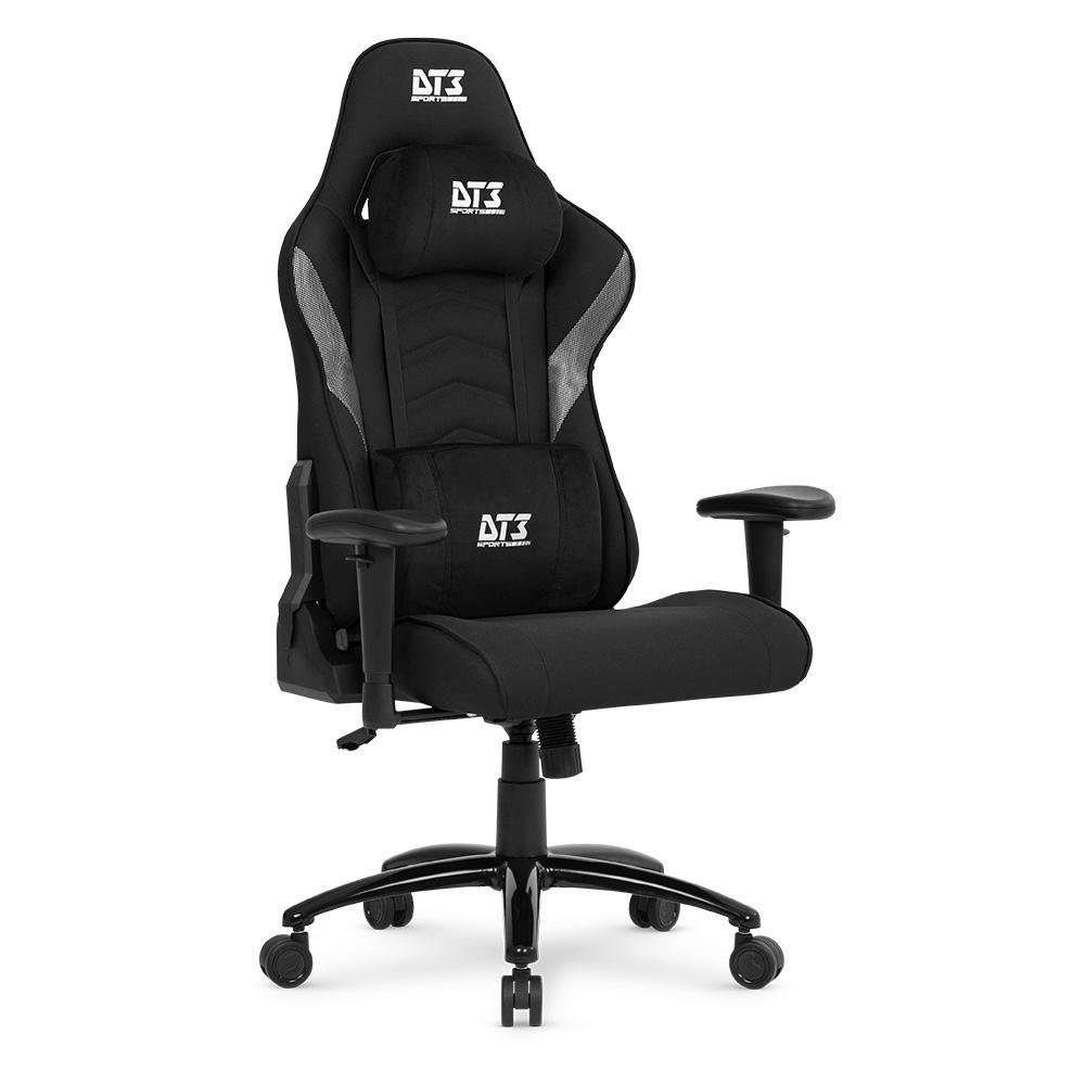 Cadeira Gamer Ergonômica DT3 Elise Fabric, Até 180Kg, Reclinável, Com Almofada, Cilindro Classe D, Preto - 13759-5 - view 2