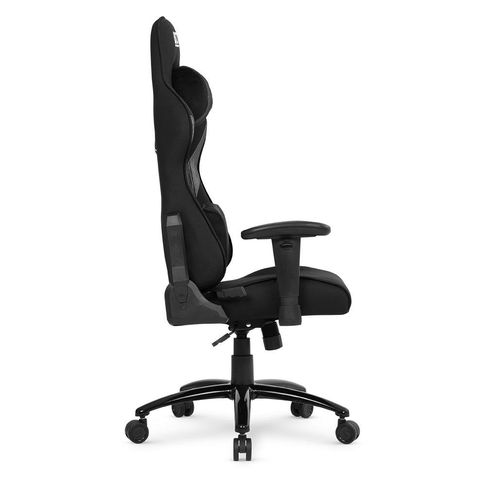 Cadeira Gamer Ergonômica DT3 Elise Fabric, Até 180Kg, Reclinável, Com Almofada, Cilindro Classe D, Preto - 13759-5 - view 3