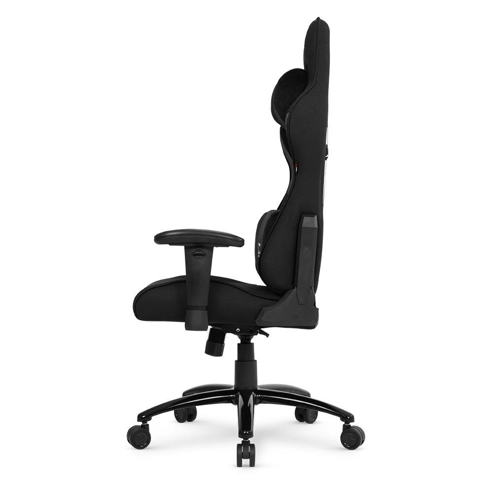 Cadeira Gamer Ergonômica DT3 Elise Fabric, Até 180Kg, Reclinável, Com Almofada, Cilindro Classe D, Preto - 13759-5 - view 7