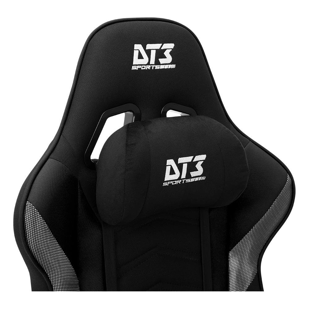 Cadeira Gamer Ergonômica DT3 Elise Fabric, Até 180Kg, Reclinável, Com Almofada, Cilindro Classe D, Preto - 13759-5 - view 12